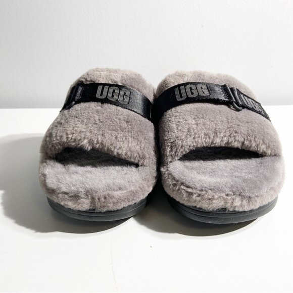UGG Men's Fluff up Slide Sandal Slipper Size 11 - Picture 4 of 6